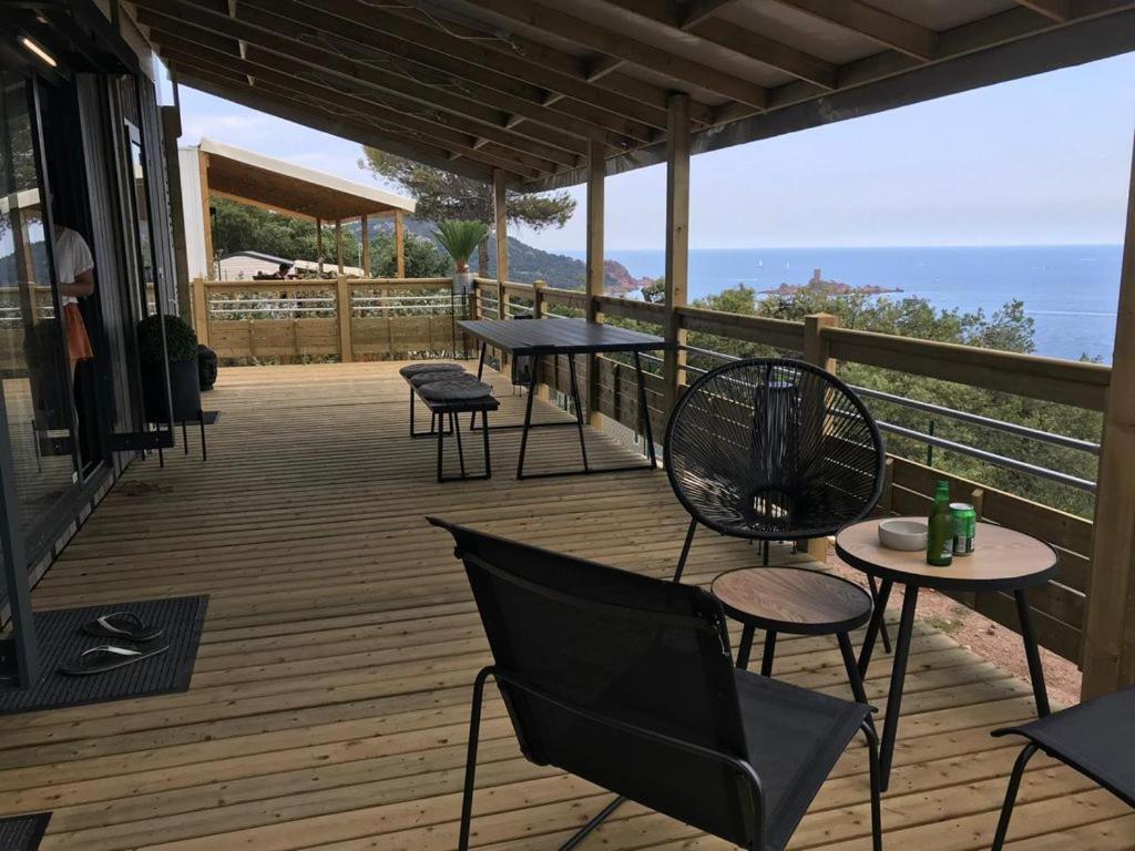 Mobil Home Vue Sur Mer - Racine 03 Сен-Рафаэль Экстерьер фото
